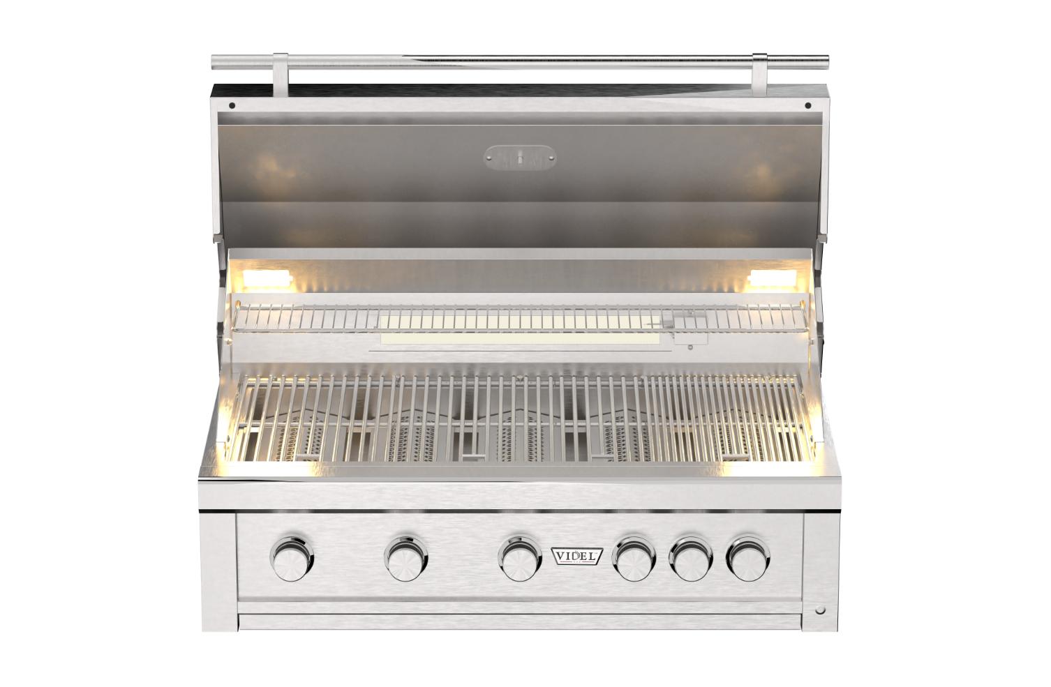 Videl USA Maestro 112L Complete BBQ Island with Double Side Burner and Sink