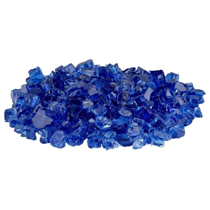 American Fire Glass 1/2" Cobalt 10 Pound