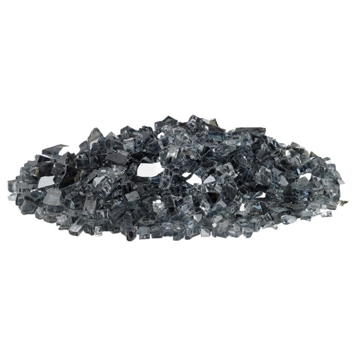 American Fire Glass Gray Reflective 10 Pound Bag