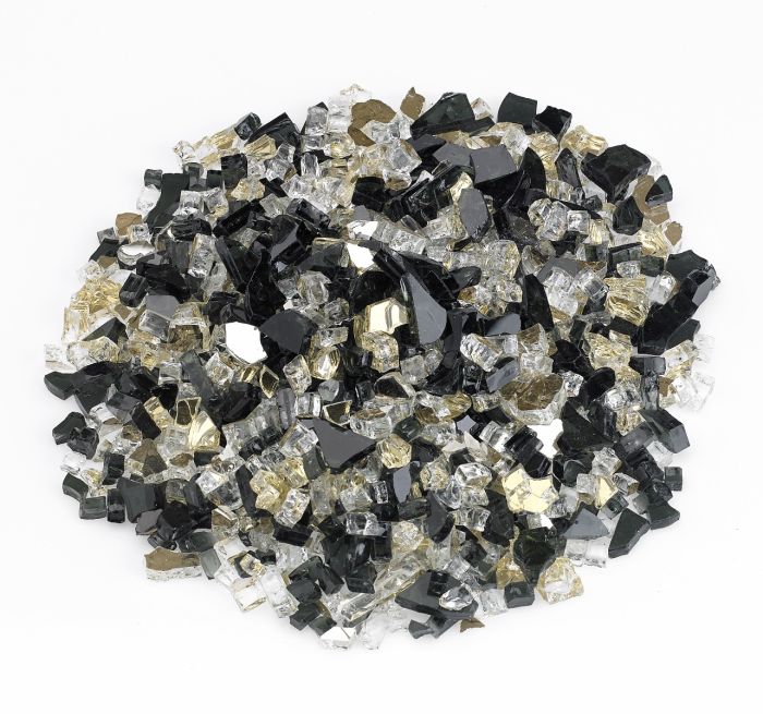 American Fire Glass 1/2" Las Vegas Reflective 10 Pound Bag
