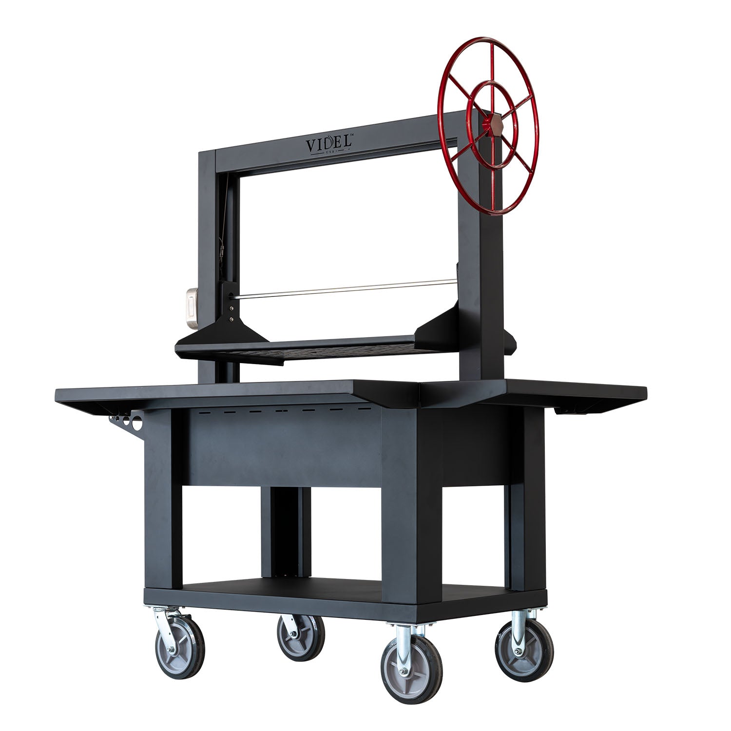 Videl USA Brasa I Santa Maria Style Grill - Black Powder Coated - Backyard Ember