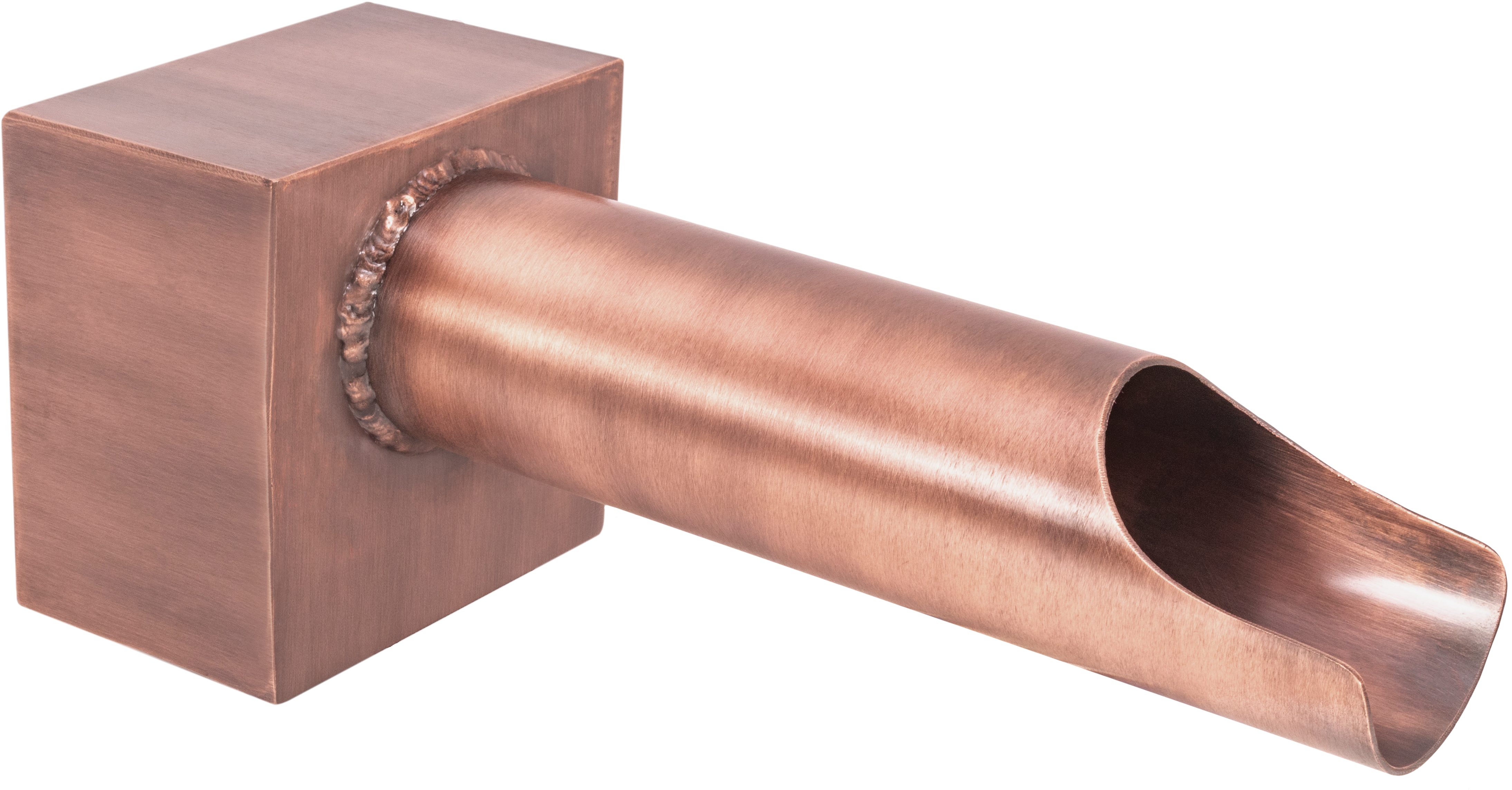 The Outdoor Plus Cannon Scupper - Copper - Backyard Ember