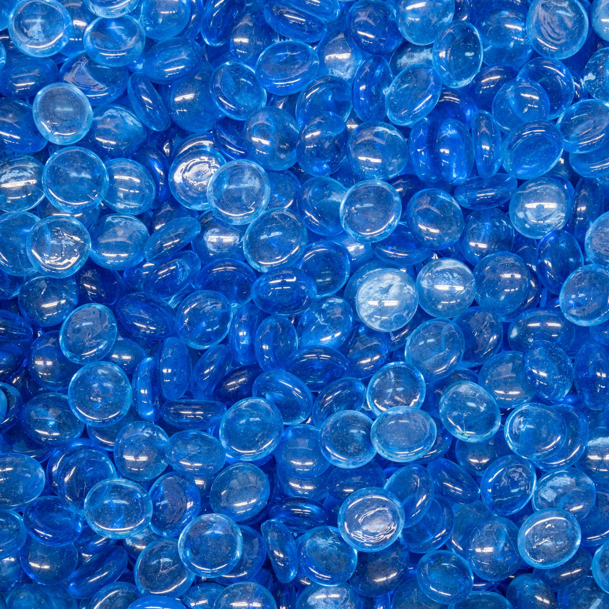 The Outdoor Plus 25lb Cerulean Pebbles 3/4" - Backyard Ember