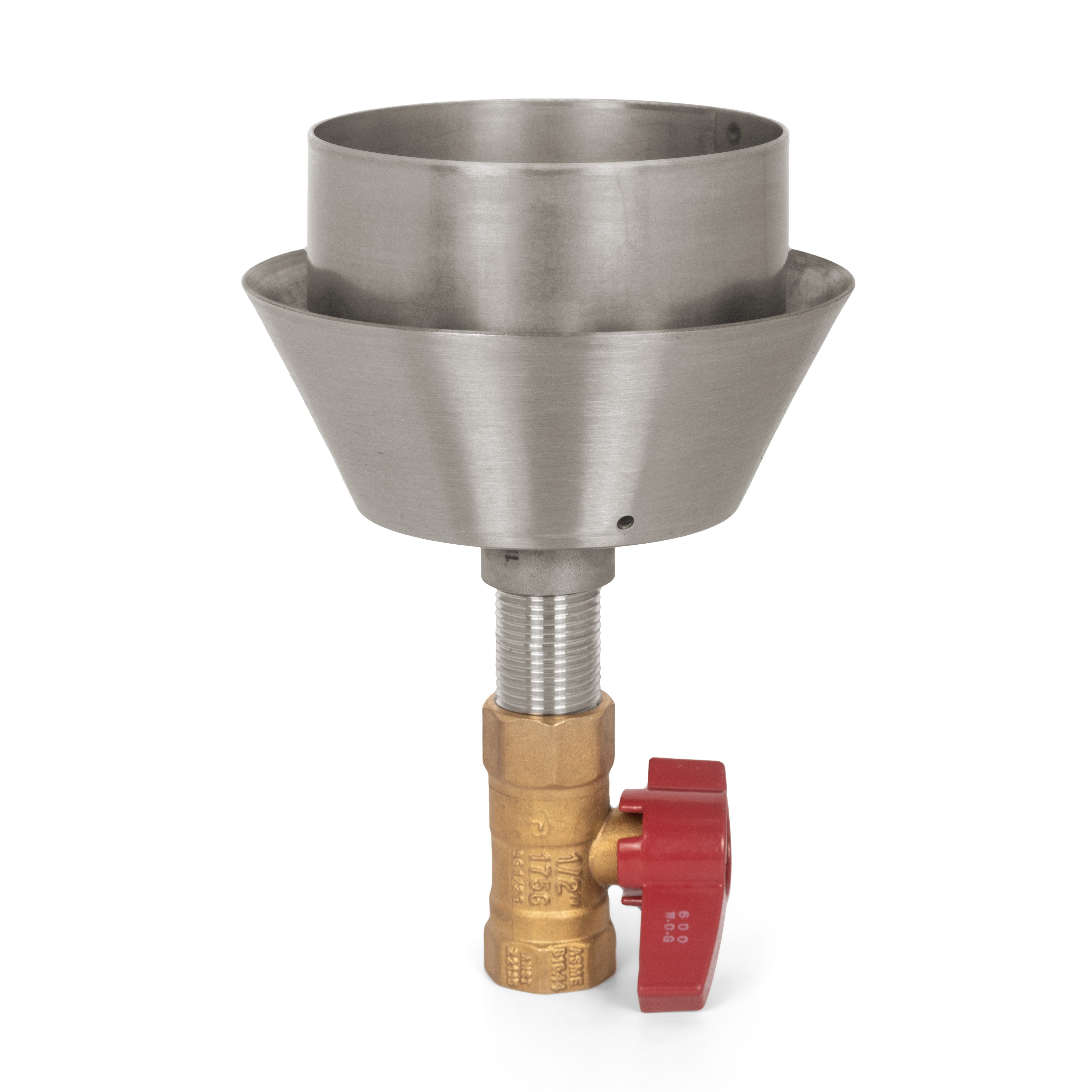 The Outdoor Plus Vent Torch - Stainless Steel - Backyard Ember