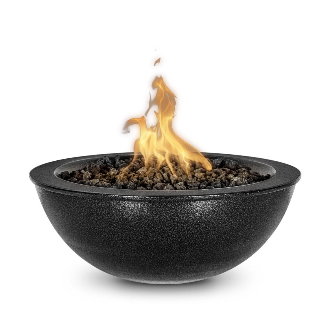 The Outdoor Plus Round Sedona Fire Bowl - Powder Coated Metal - 48-Inch - Backyard Ember