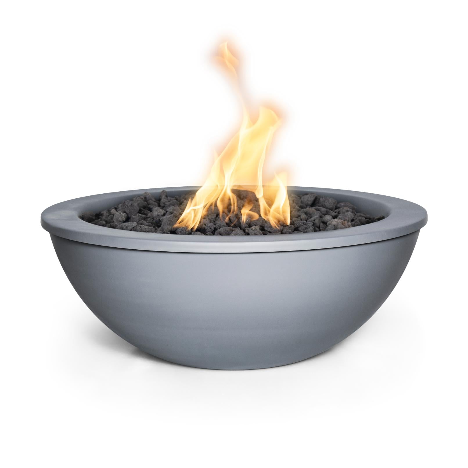 The Outdoor Plus Round Sedona Fire Bowl - Powder Coated Metal - 48-Inch - Backyard Ember