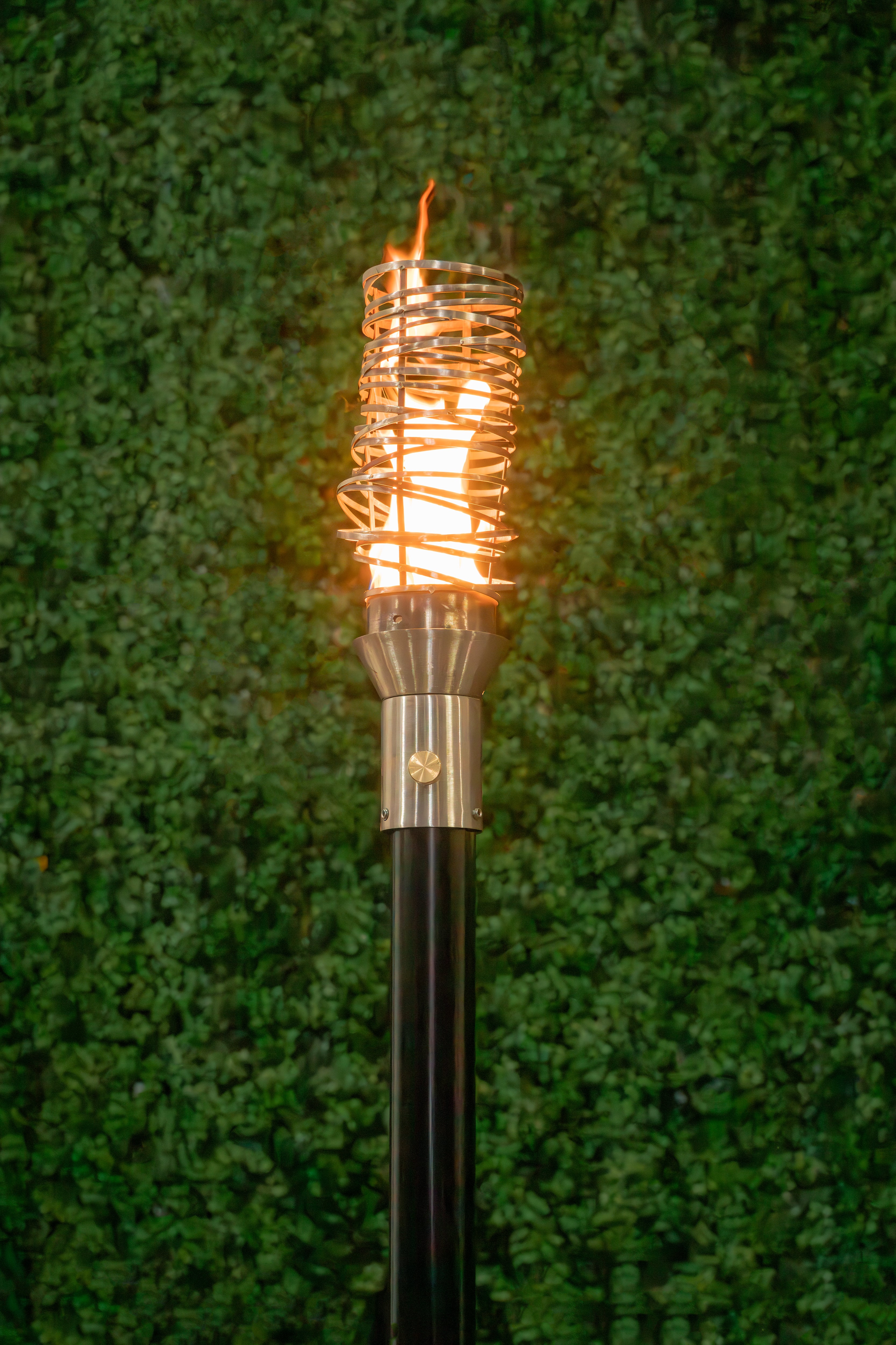 The Outdoor Plus Cyclone Torch - Stainless Steel - Backyard Ember