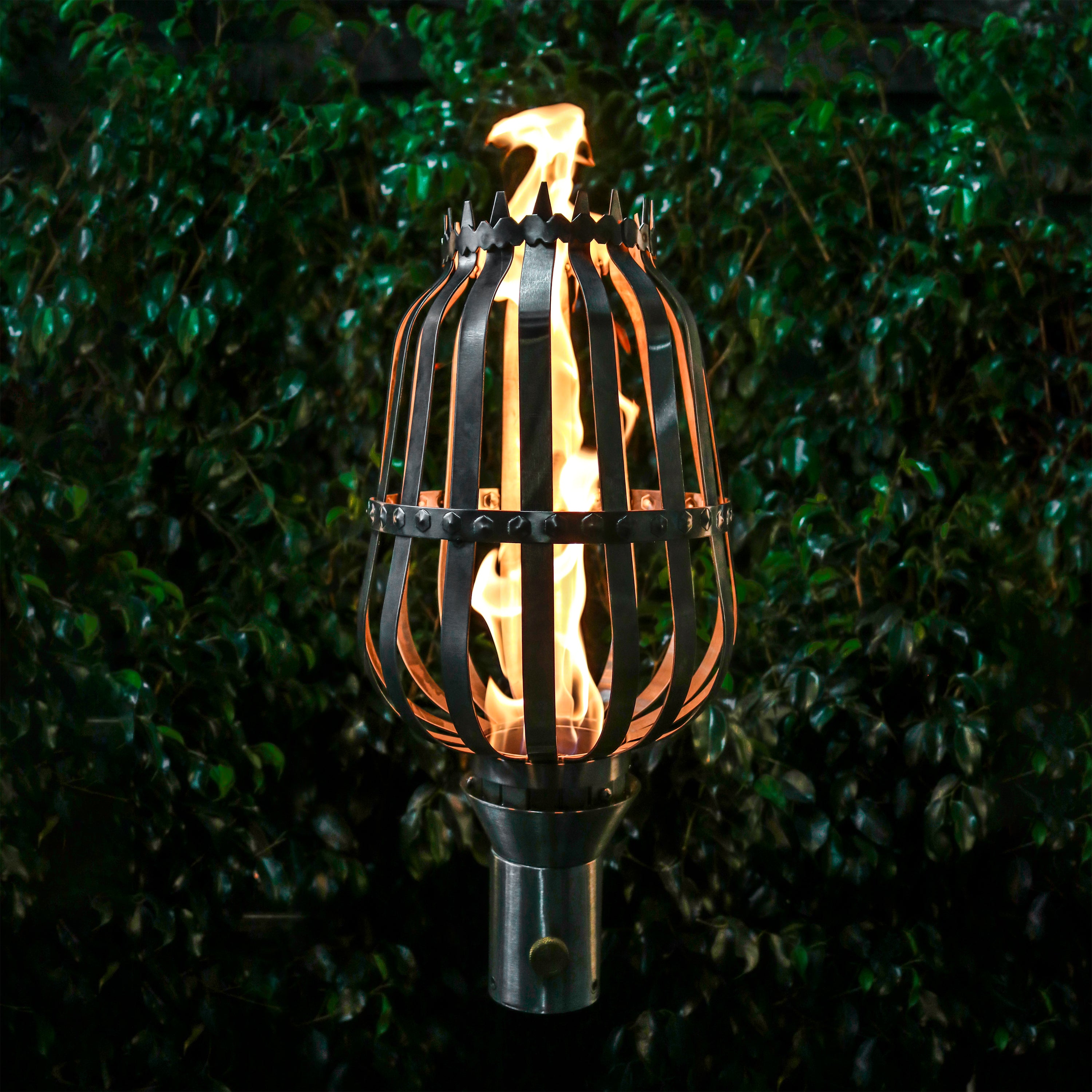 The Outdoor Plus Urn Torch - Stainless Steel - Backyard Ember