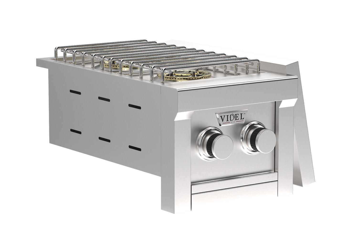 Videl USA Maestro 112L Complete BBQ Island with Double Side Burner and Sink
