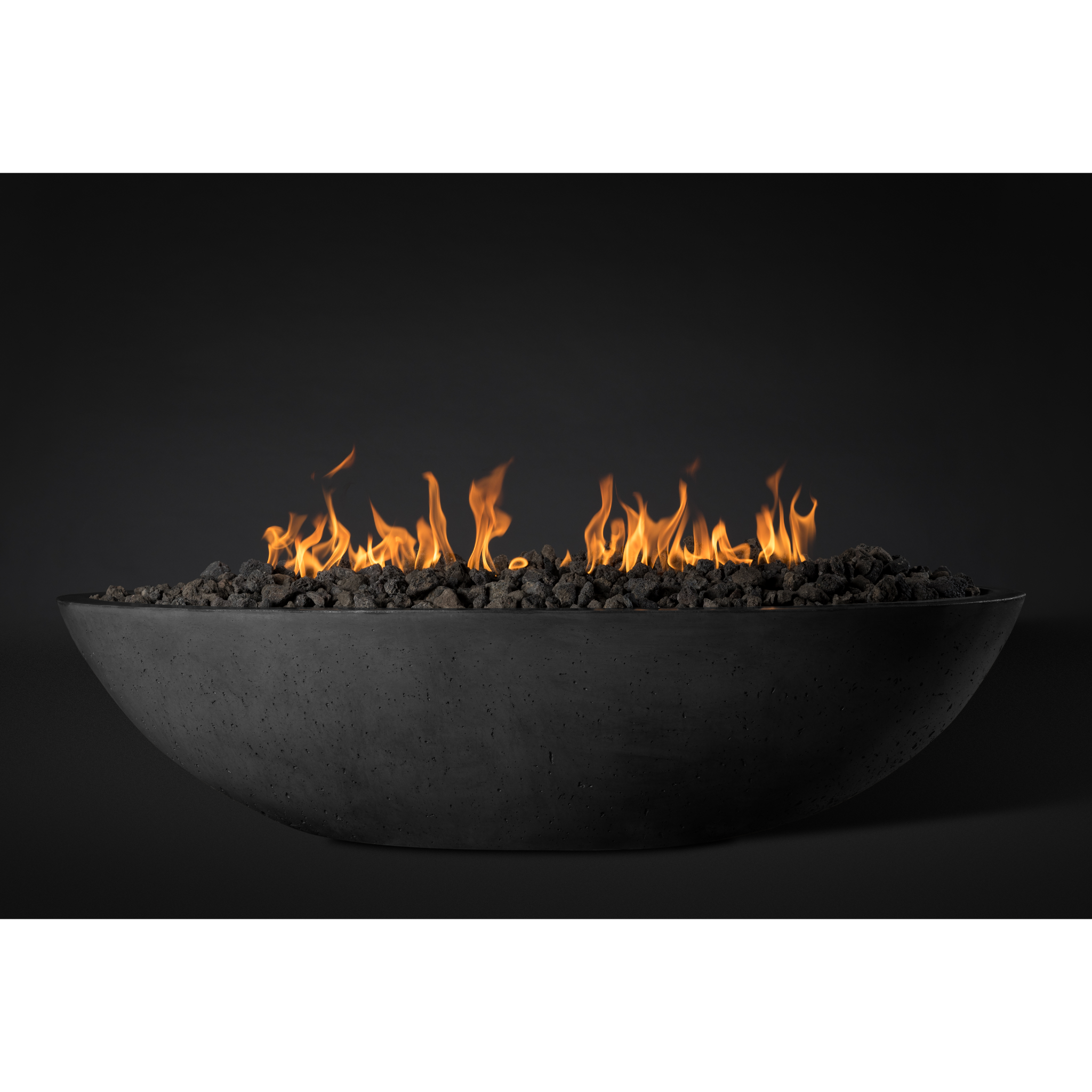 Slick Rock Oasis Oval Fire Bowl - Match-Lit