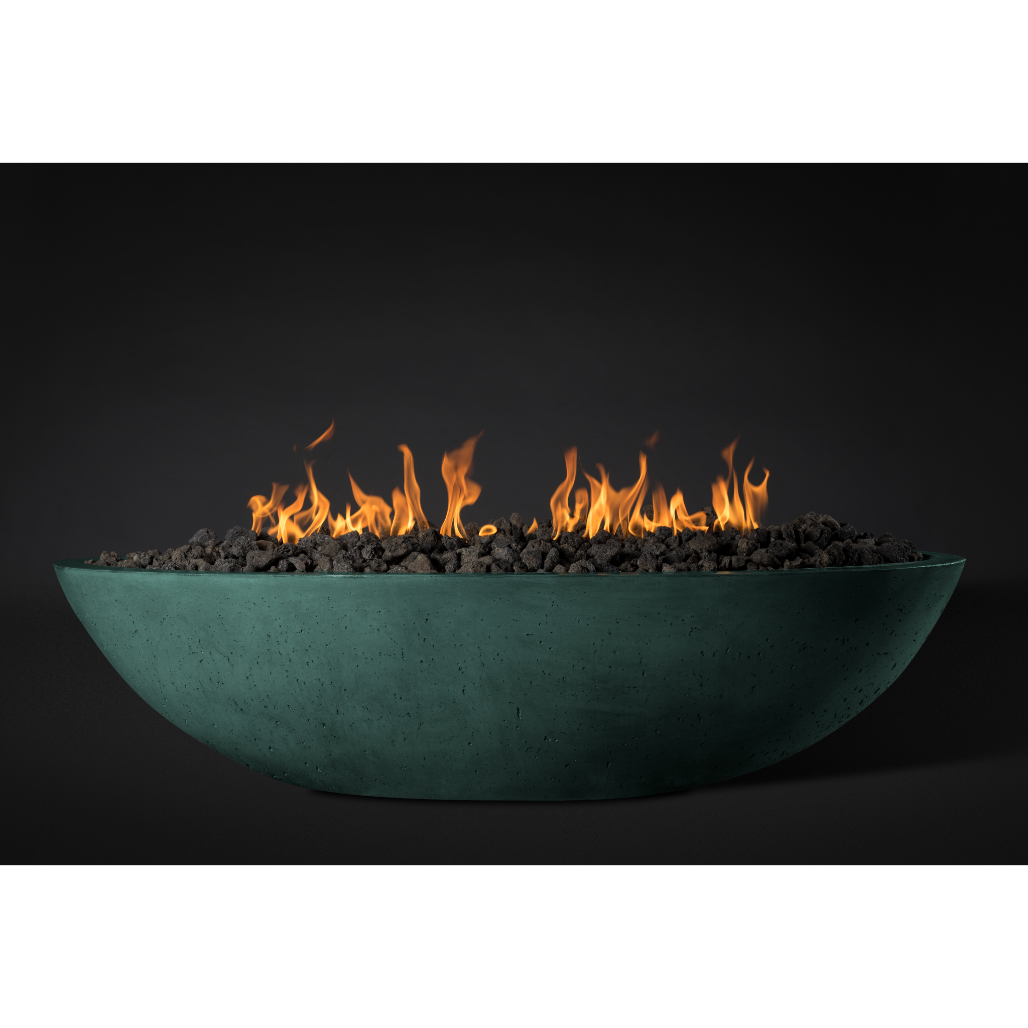 Slick Rock Oasis Oval Fire Bowl - Match-Lit