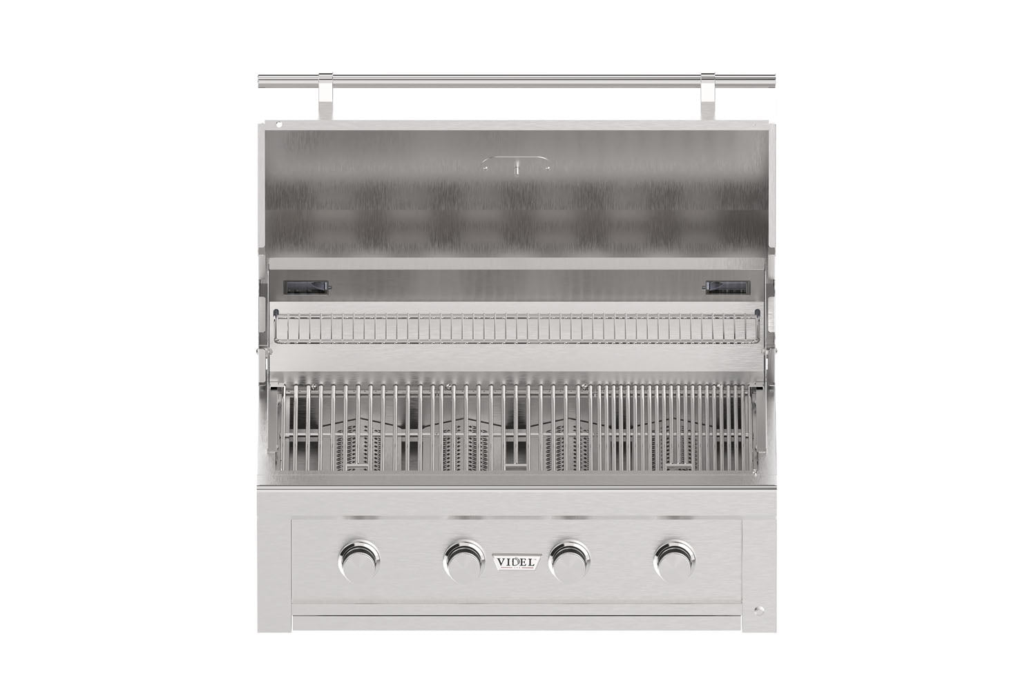 Videl USA Gran Fuego 36-Inch Built-In Gas Grill - Premium 4 Burner Outdoor Grill - Backyard Ember