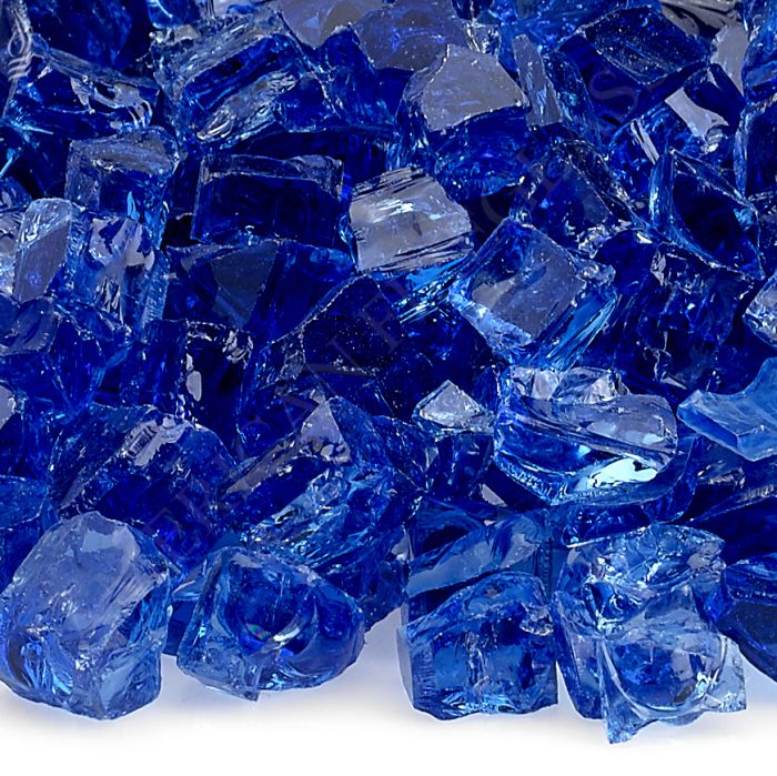 American Fire Glass 1/2" Cobalt 10 Pound