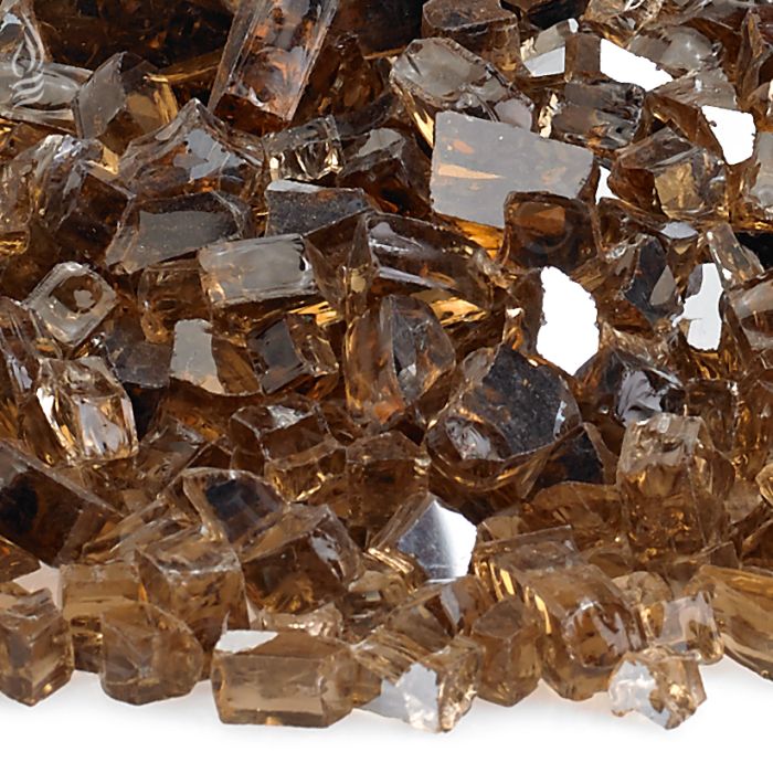 American Fire Glass Copper Reflective 10 Pound Bag
