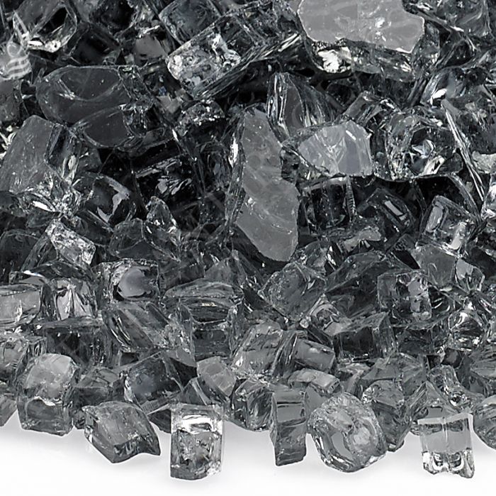 American Fire Glass Gray 10 Pound Bag