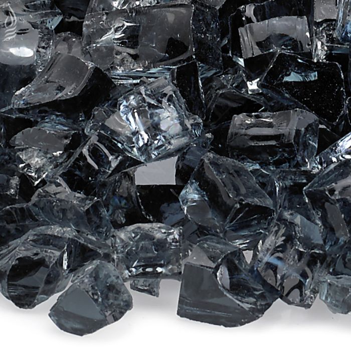 American Fire Glass Gray 10 Pound Bag