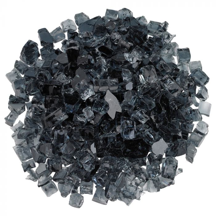 American Fire Glass Gray 10 Pound Bag