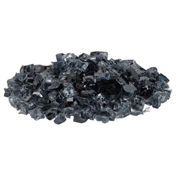 American Fire Glass Gray 10 Pound Bag