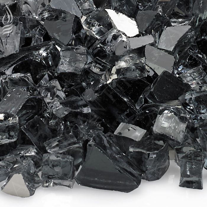 American Fire Glass Gray Reflective 10 Pound Bag