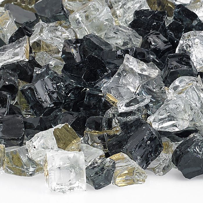 American Fire Glass 1/2" Las Vegas Reflective 10 Pound Bag