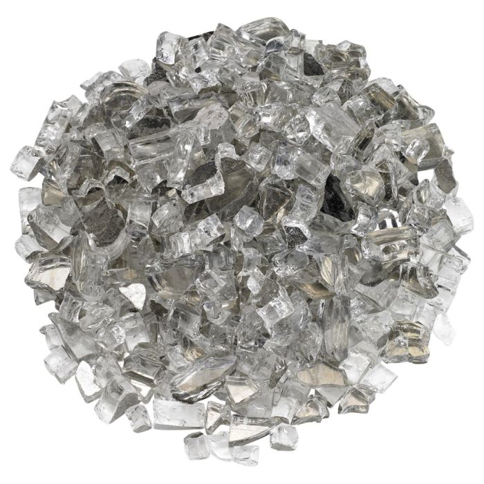 American Fire Glass 1/2" Starfire Reflective 10 Pound Bag