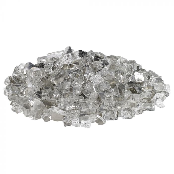 American Fire Glass 1/2" Starfire Reflective 10 Pound Bag