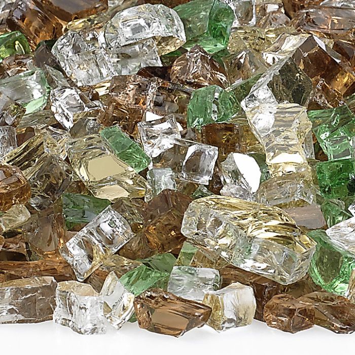 American Fire Glass 1/2" Yosemite Reflective 10 Pound Bag
