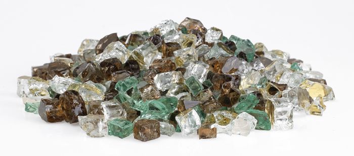 American Fire Glass 1/2" Yosemite Reflective 10 Pound Bag