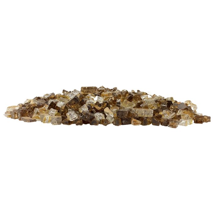 American Fire Glass 1/2" Zion Reflective 10 Pound Bag