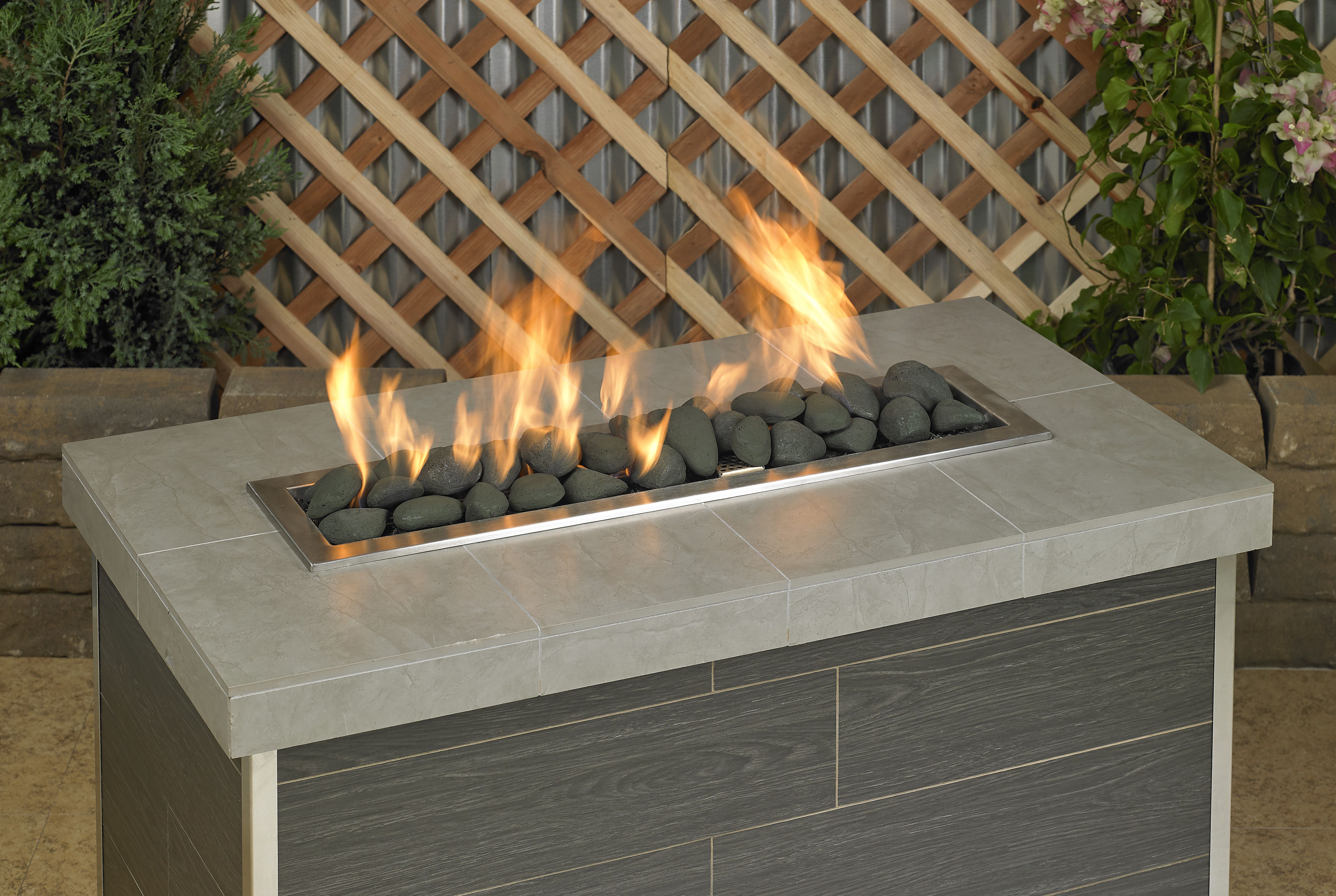 American Fire Glass Matte Black Lite Stones Set of 15 Stones