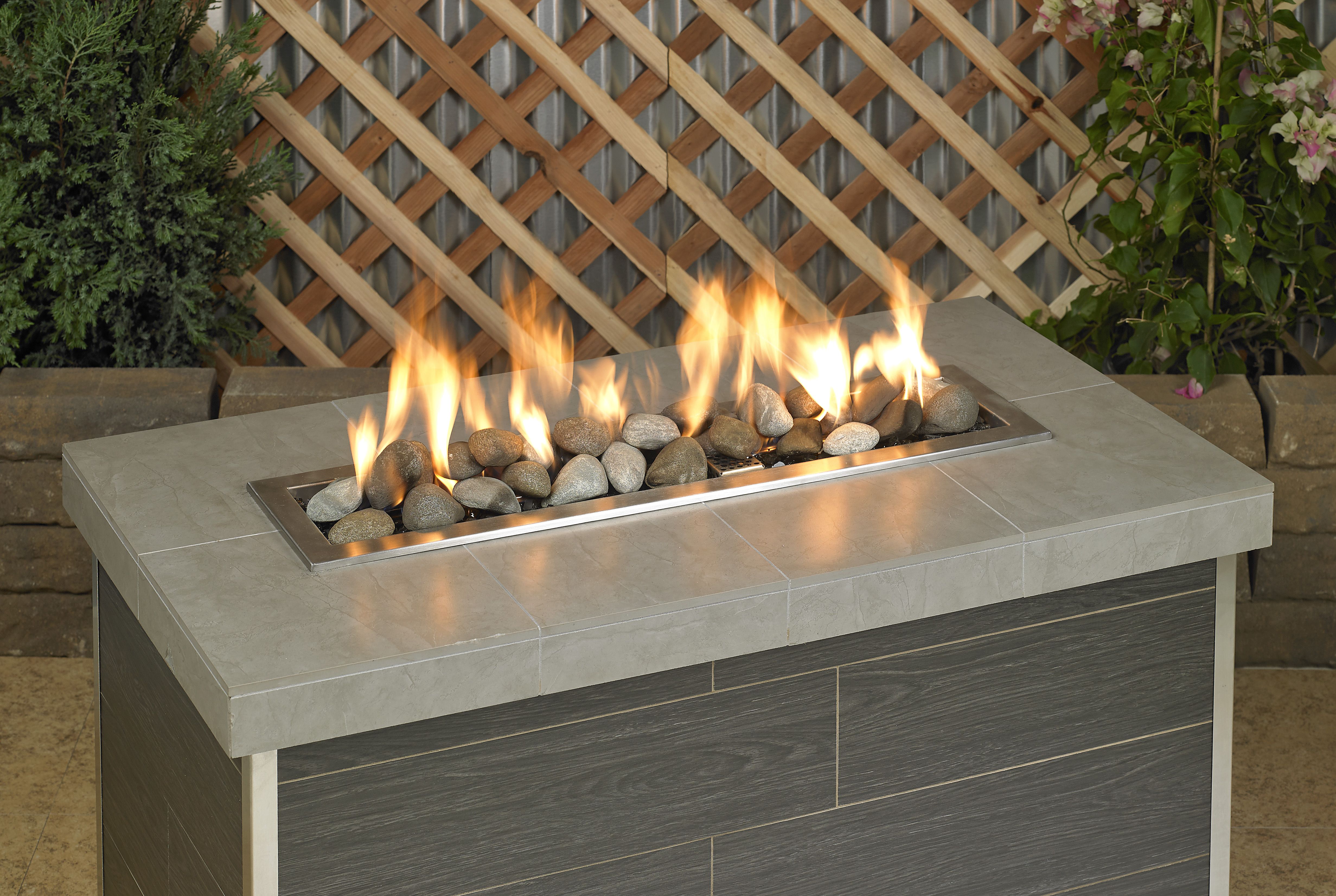 American Fire Glass Natural Lite Stones Set of 15 Stones