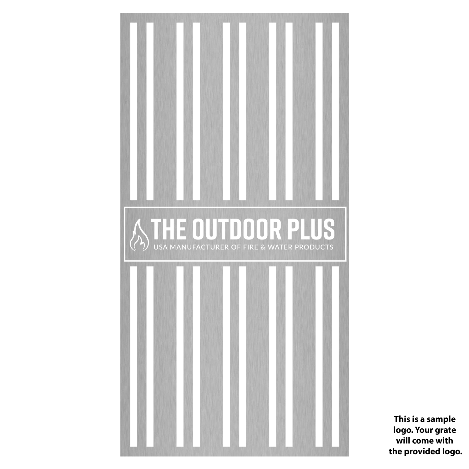 Videl USA Custom 36" Stainless Steel Grill Cooking Grates with Logo Engraving