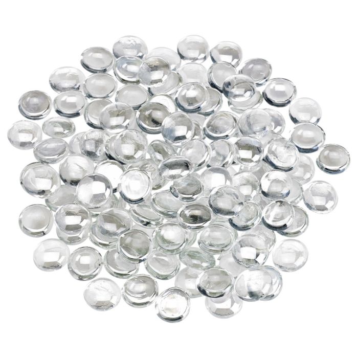 American Fire Glass Glacier Ice Firebeads 10 Pound Bag