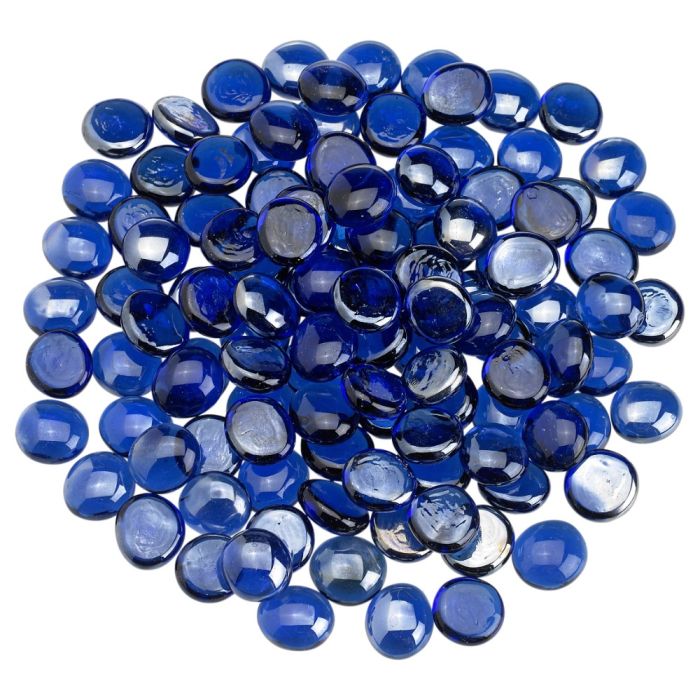 American Fire Glass Royal Blue Luster Firebeads 10 Pound Bag