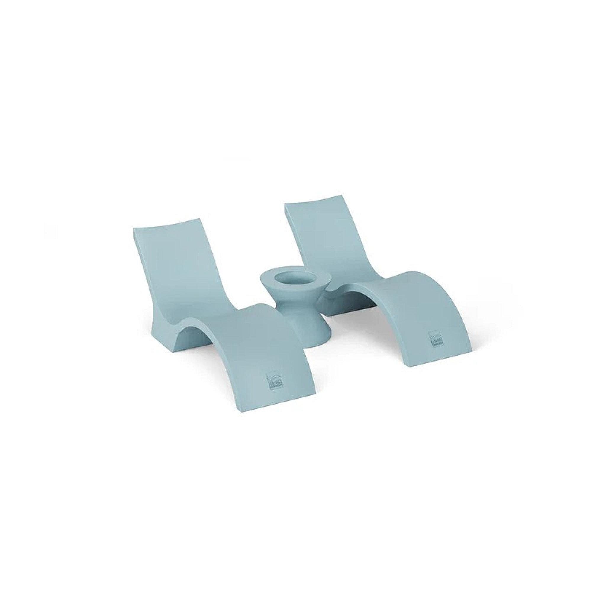 Signature Chaise Deep and Side Table In-Pool Set