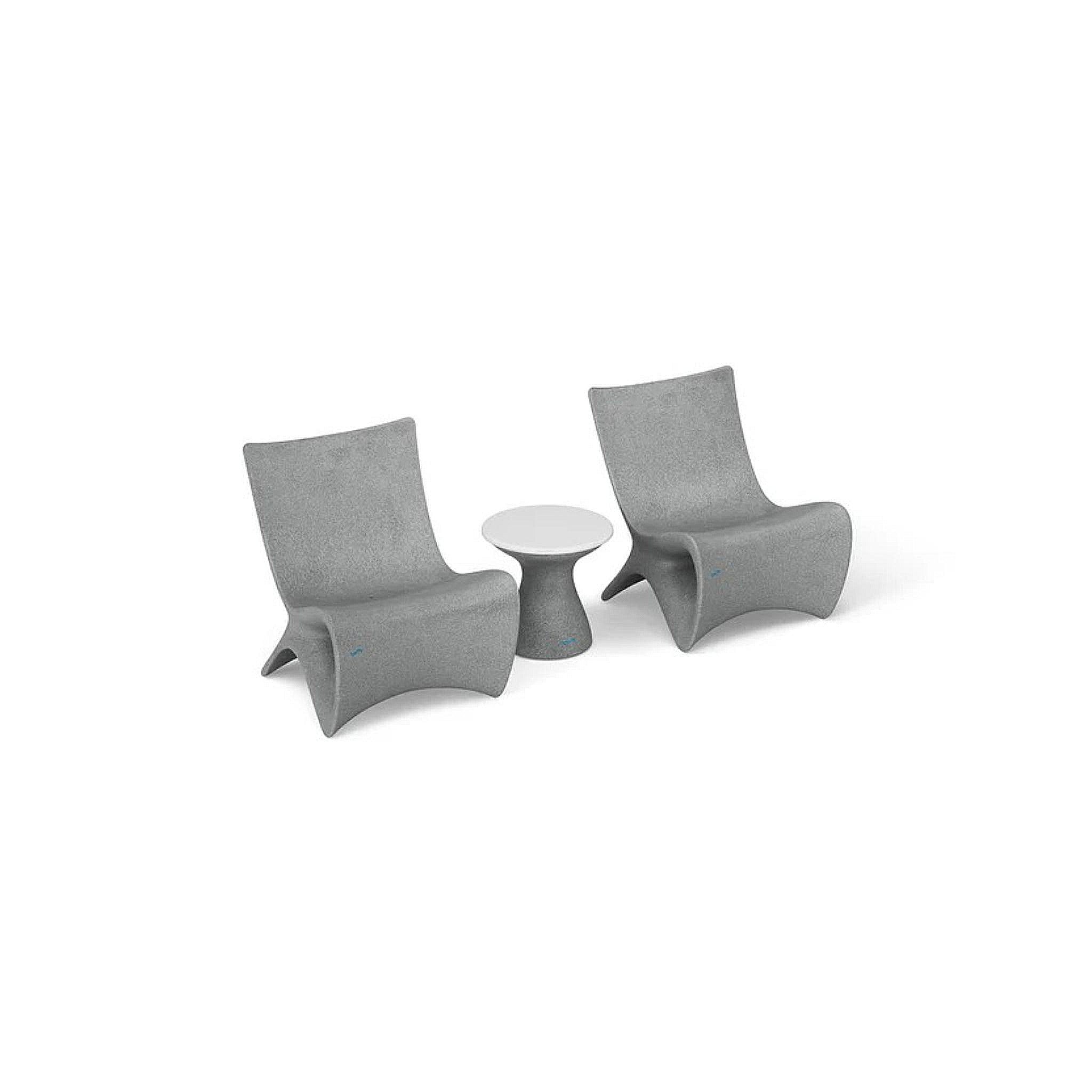 Autograph Chair and Side Table Set