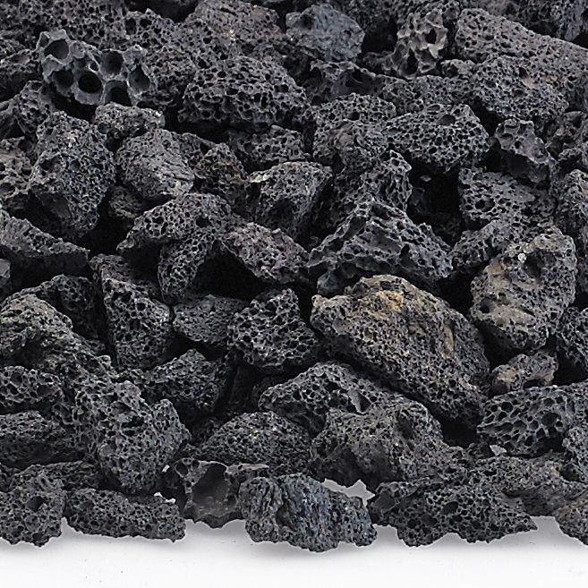 American Fire Products 1/4" - 1/2" Small Black Lava Rock