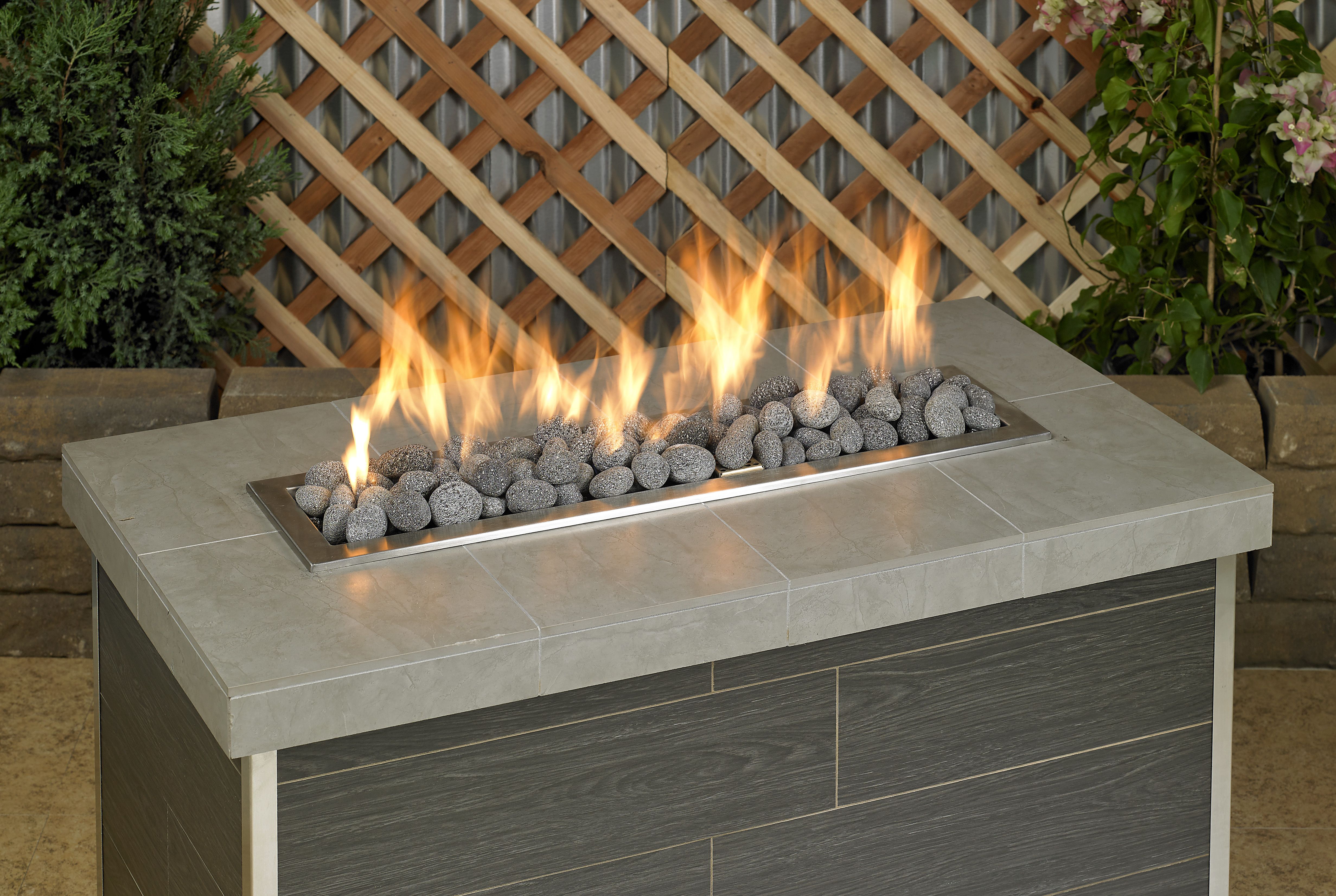 American Fire Products 1" - 2" Medium Gray Tumbled Lava Stone