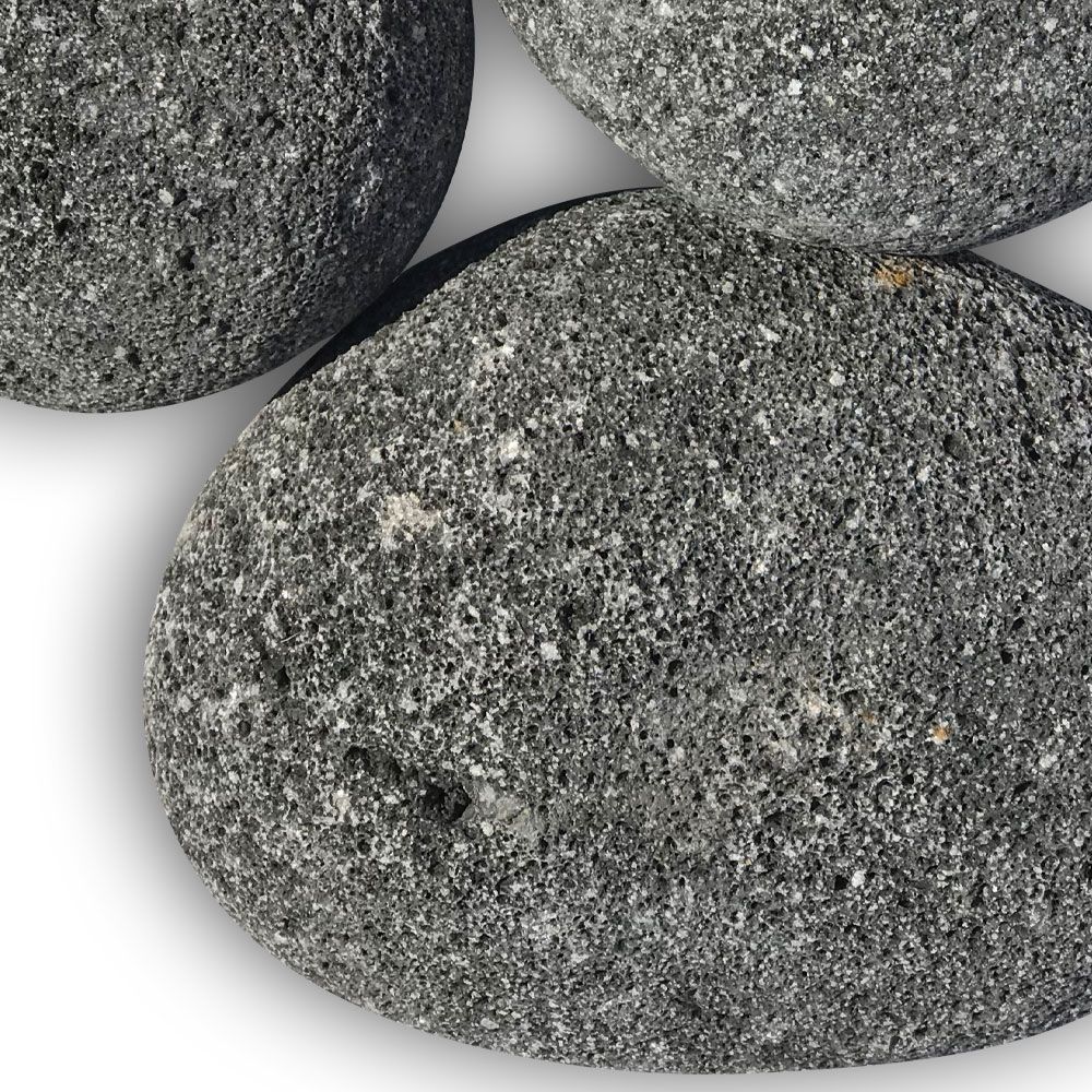 American Fire Products 4" - 6" X-Large Gray Tumbled Lava Stone