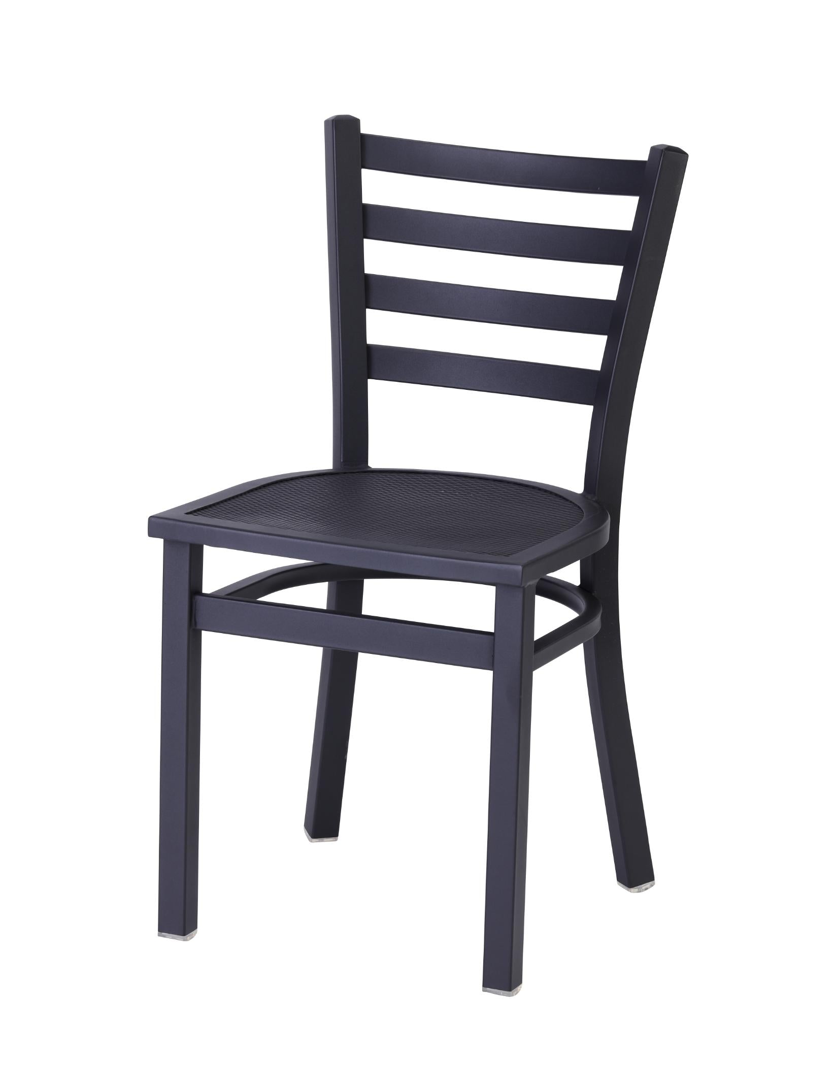 Holland Bar Stool Outdoor Jackie 18" Chair with Black Wrinkle Finish