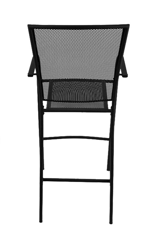 Holland Bar Stool Outdoor Willow 30" Bar Stool with Black Wrinkle Finish