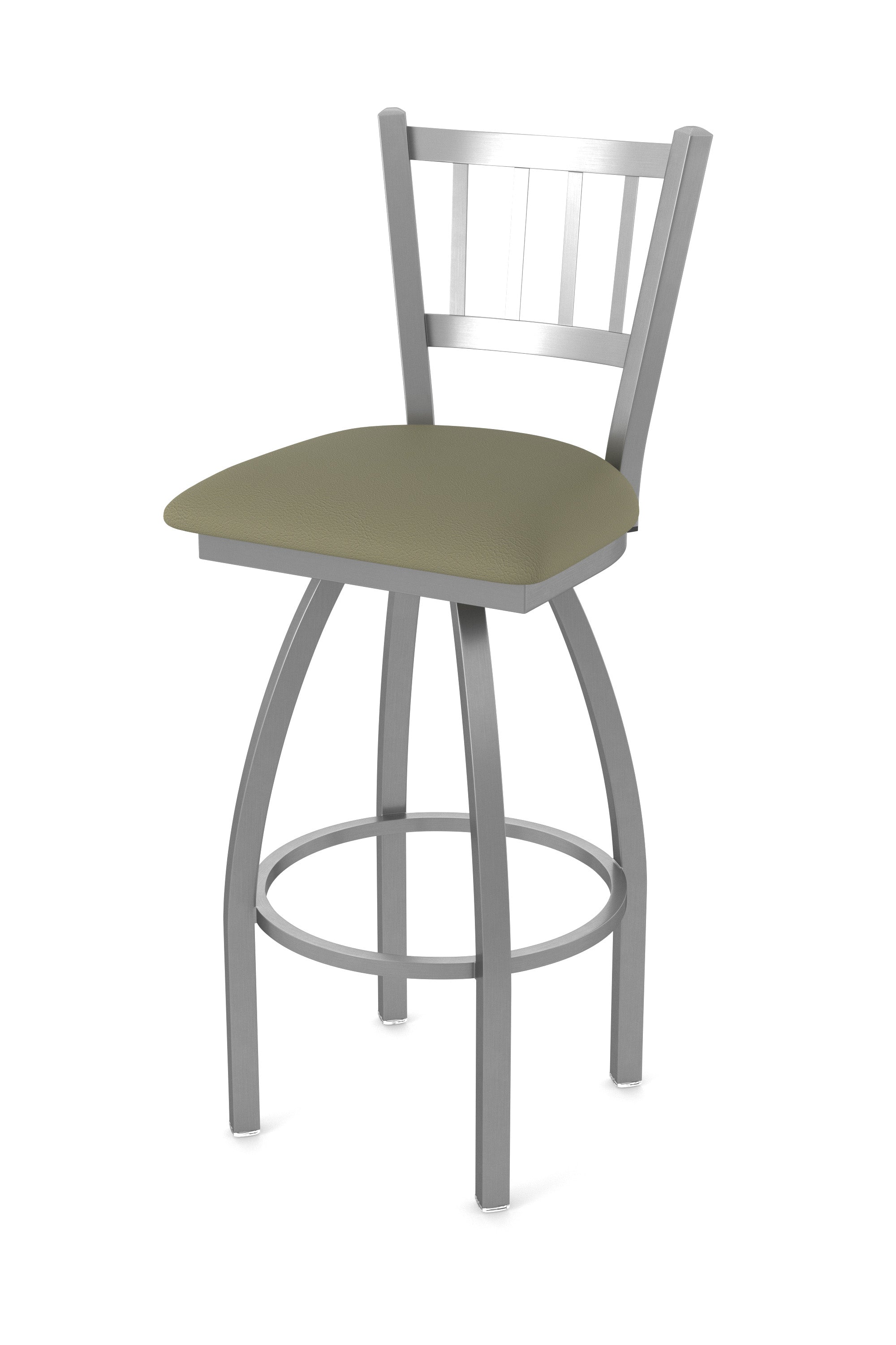 Holland Bar Stool 25" Contessa Stainless Steel Swivel Outdoor Counter Stool