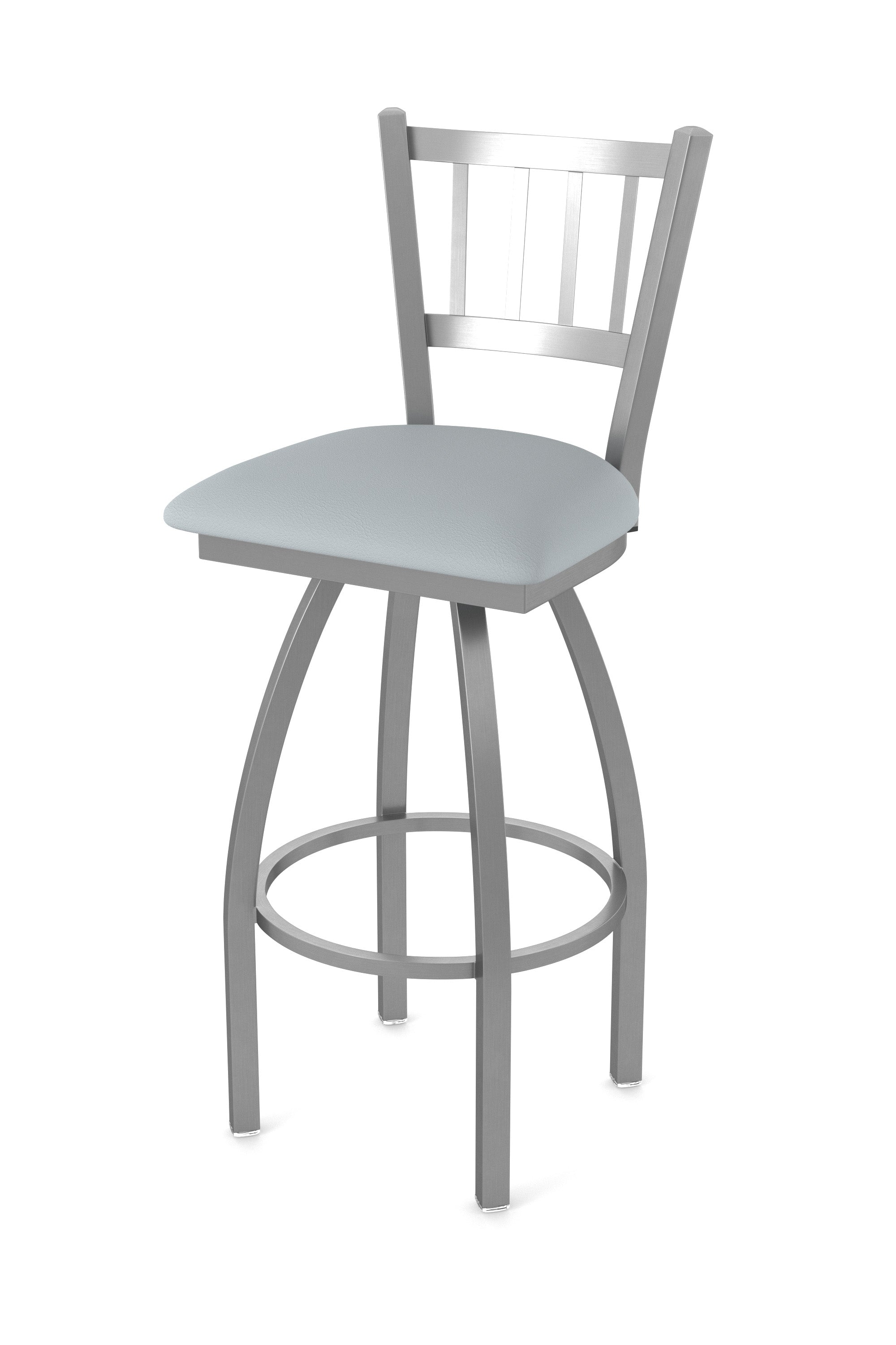 Holland Bar Stool 25" Contessa Stainless Steel Swivel Outdoor Counter Stool
