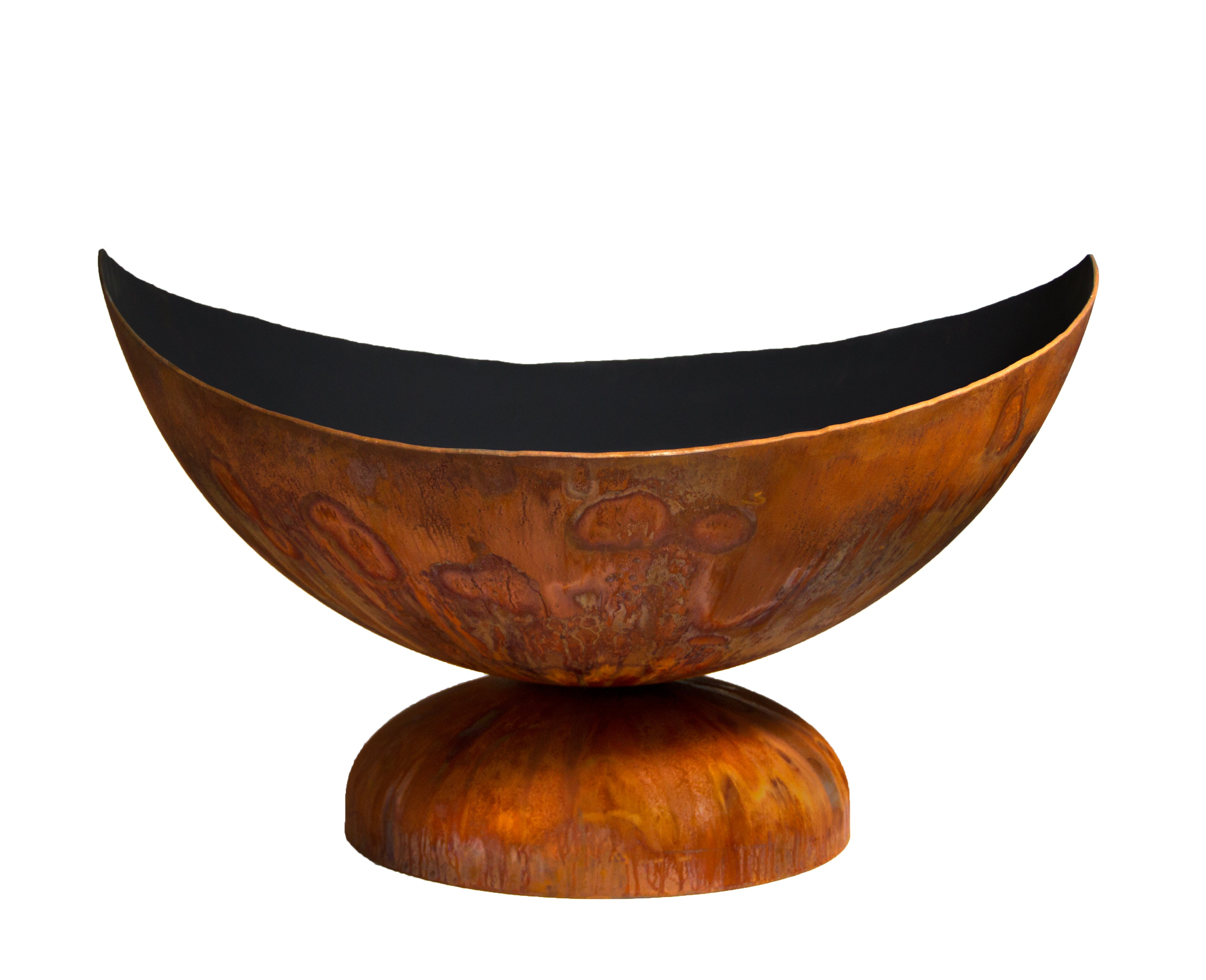 Ohio Flame Lunar Artisan Steel Fire Bowl