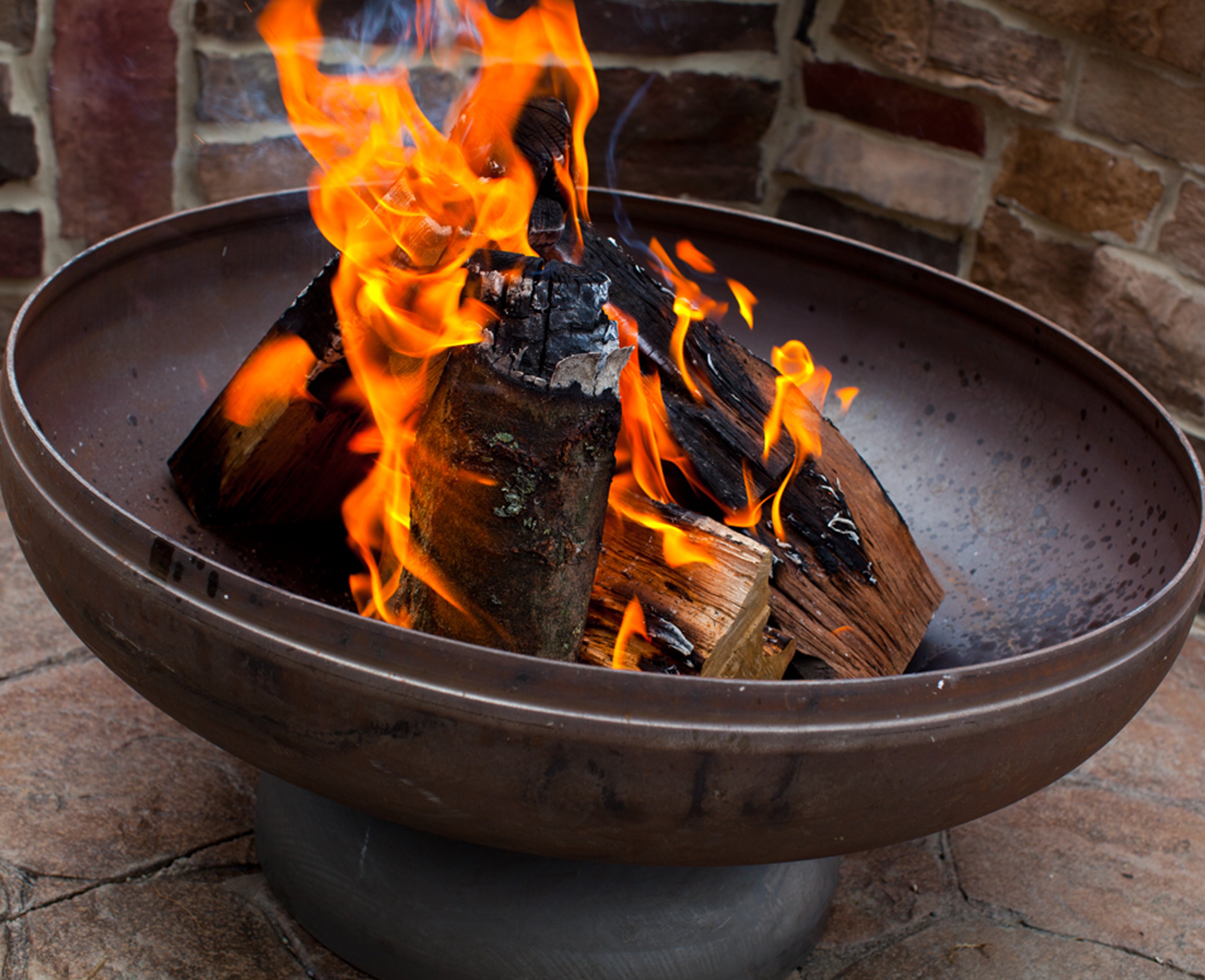 Ohio Flame Patriot Steel Fire Pit - USA Design