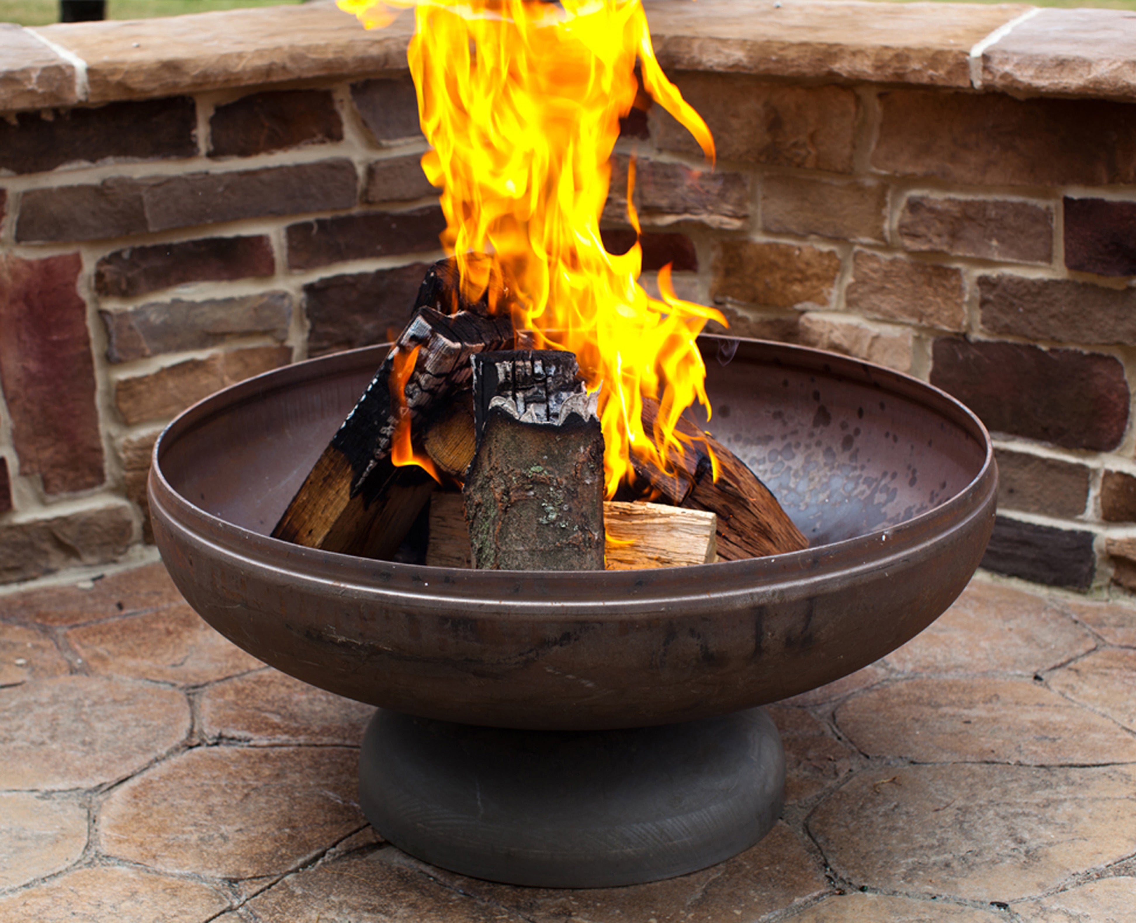 Ohio Flame Patriot Steel Fire Pit - USA Design