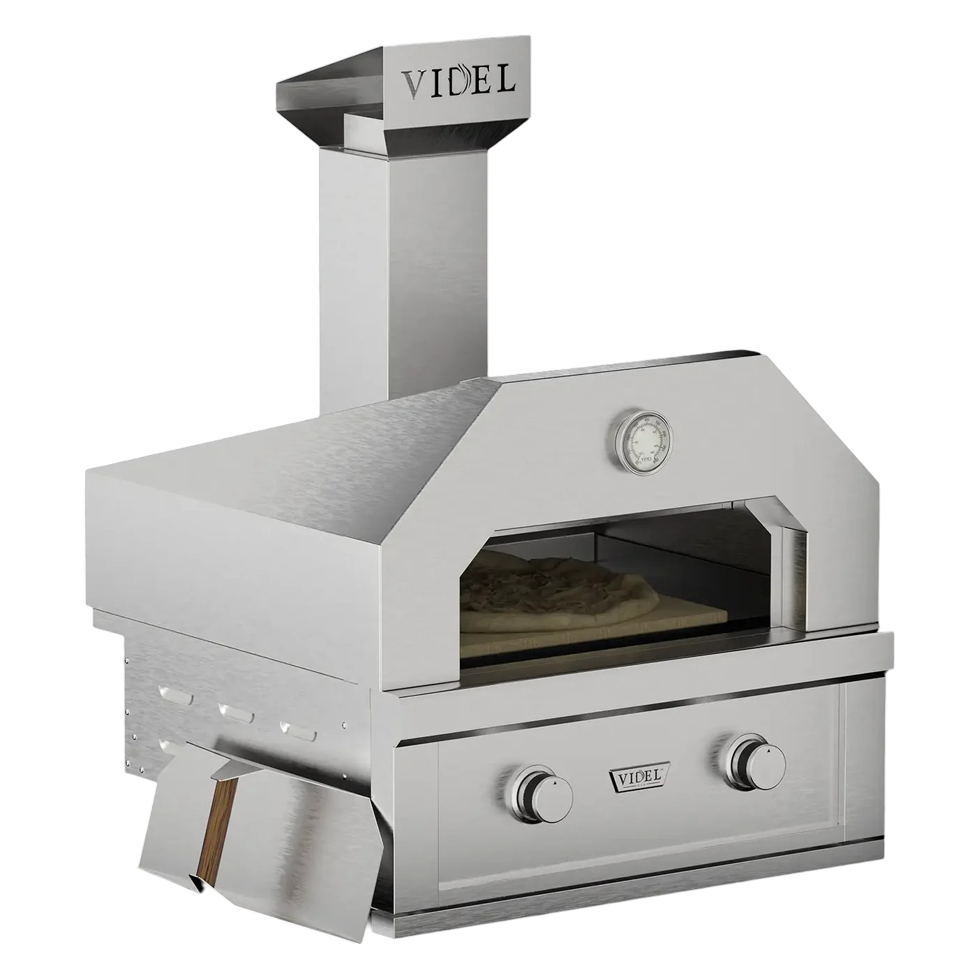 Videl USA 30-Inch Outdoor Pizza Oven - Premium Dual Burner Gas Pizza Oven - Backyard Ember