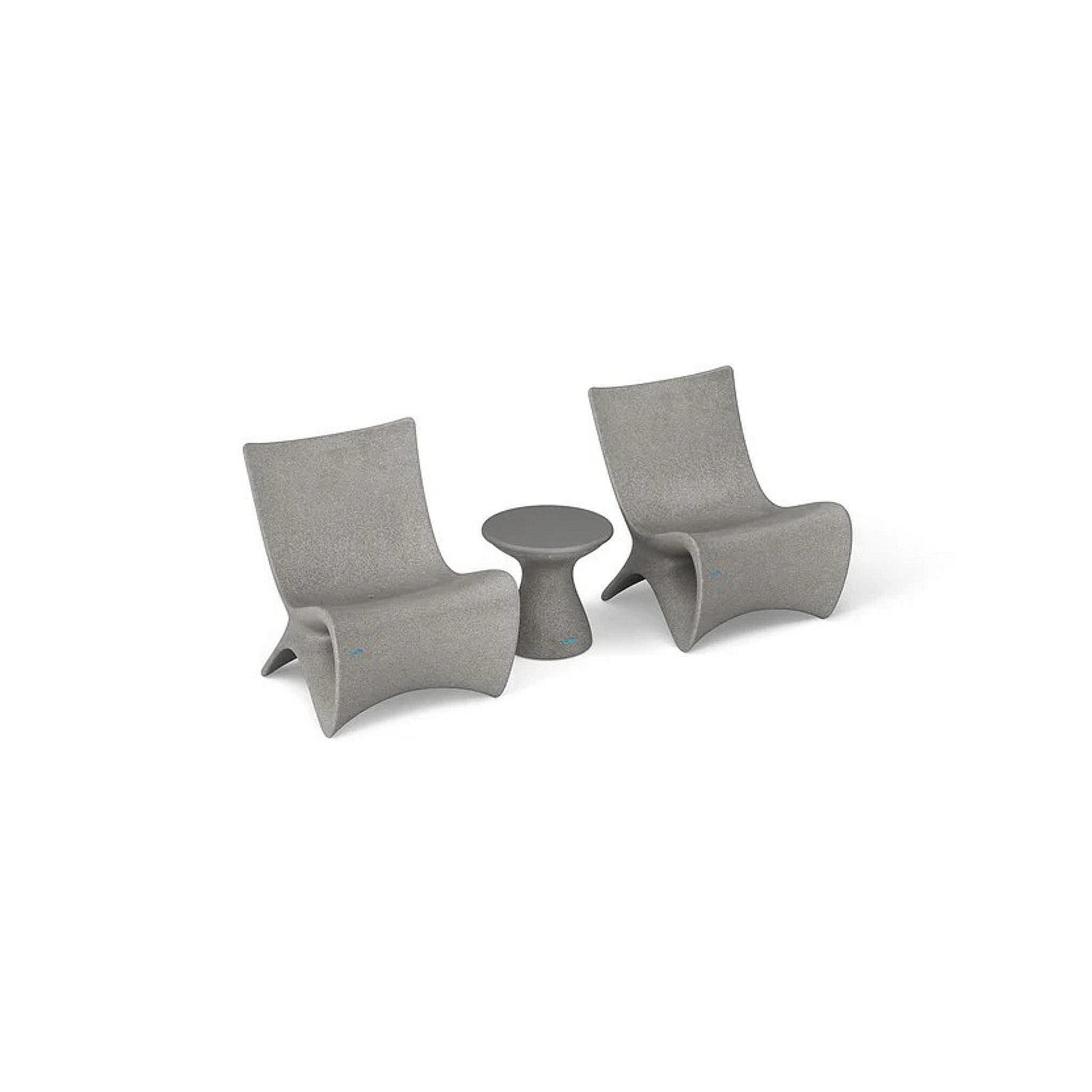 Autograph Chair and Side Table Set