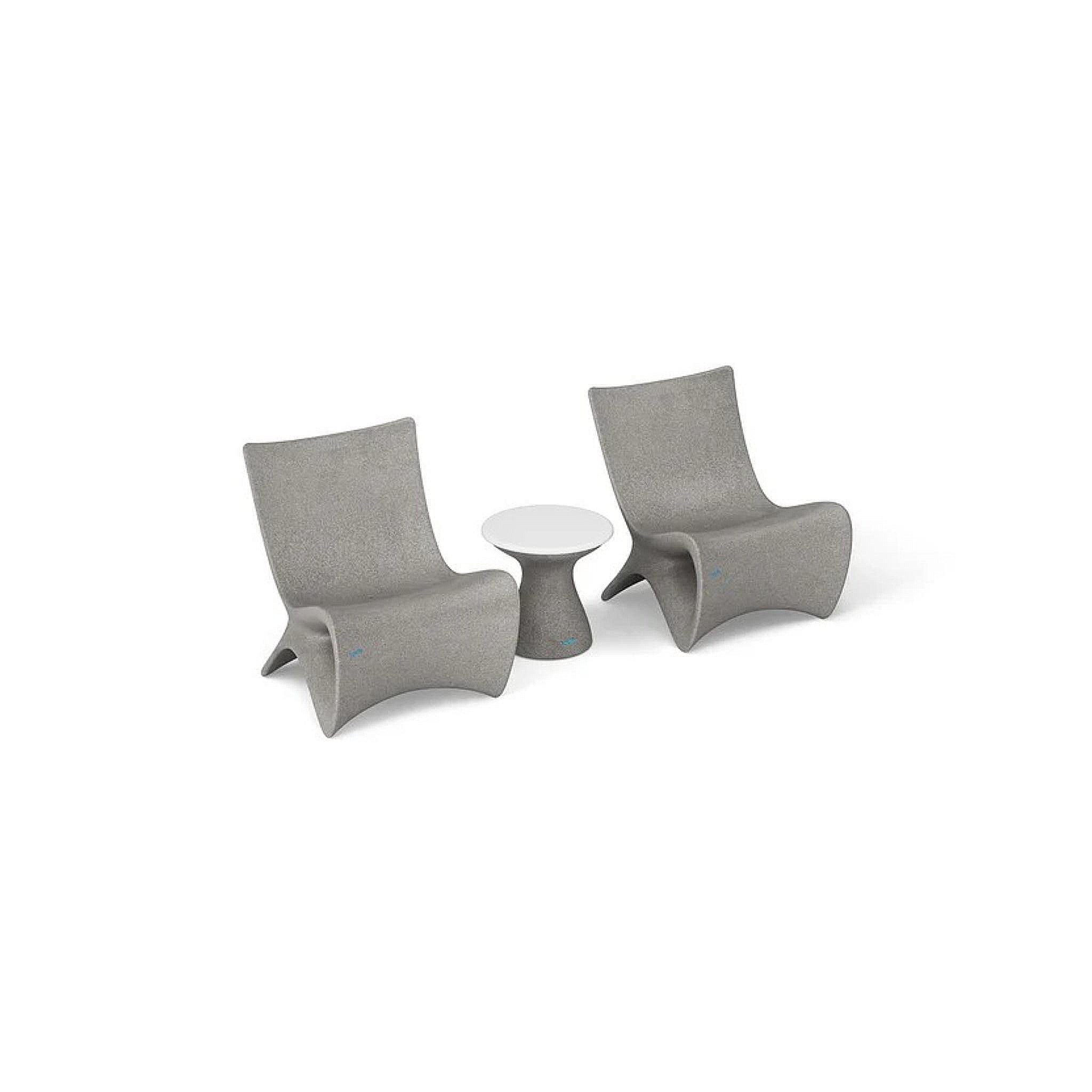 Autograph Chair and Side Table Set