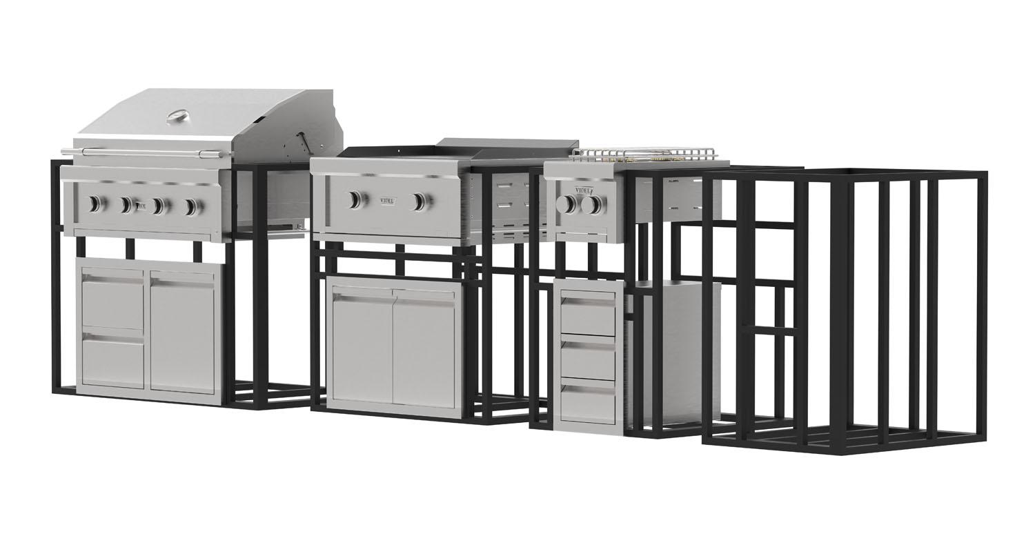 Videl USA Grill Signature Collection 4